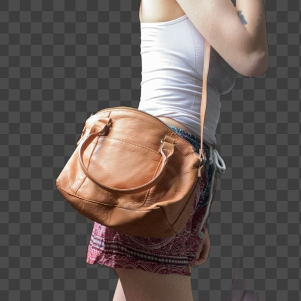 Small leather purse